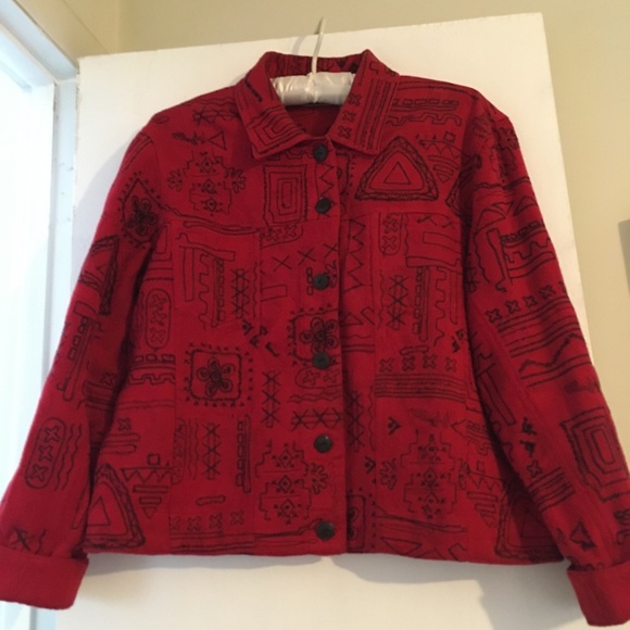Chico’s Jackets & Blazers - Funky Red Chico’s Jacket
